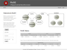 RoSE home page