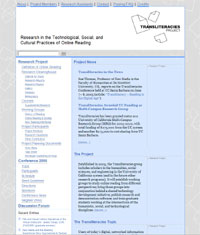 Transliteracies home page