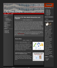 UC New Media home page
