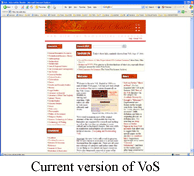 Current version of VoS